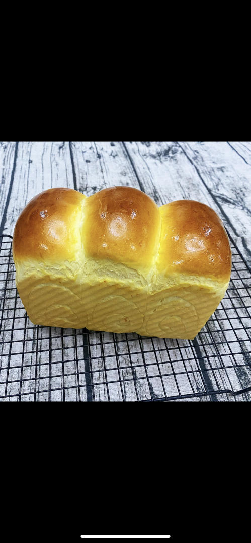 一次发酵，有爆发力的肉松吐司