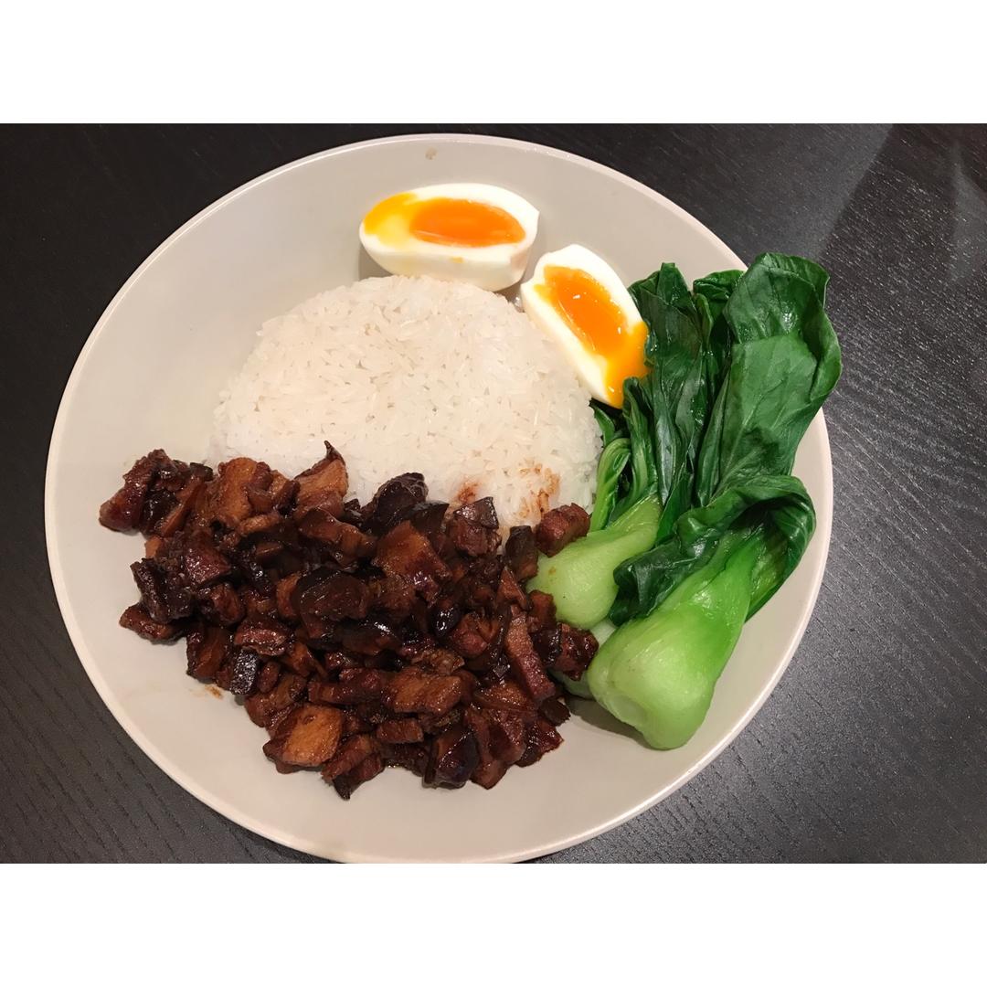 一碗高颜值有内涵的台湾卤肉饭