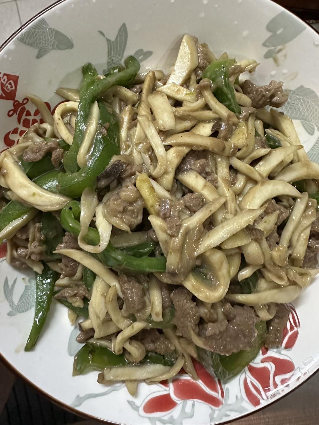 杏鲍菇牛肉丝