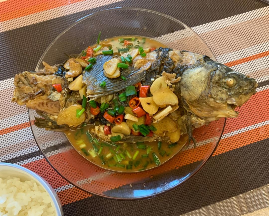 香煎鲫鱼（简单易做）