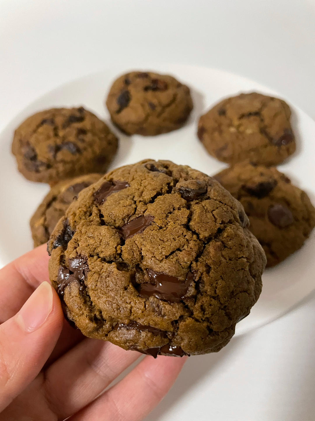 chocolate chip cookies美式超大巧克力软曲奇