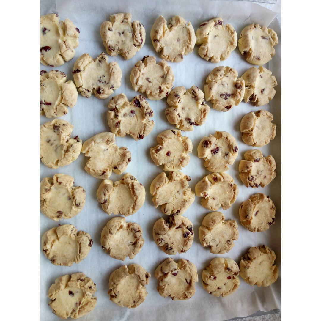 玛格丽特饼干（蔓越莓版）