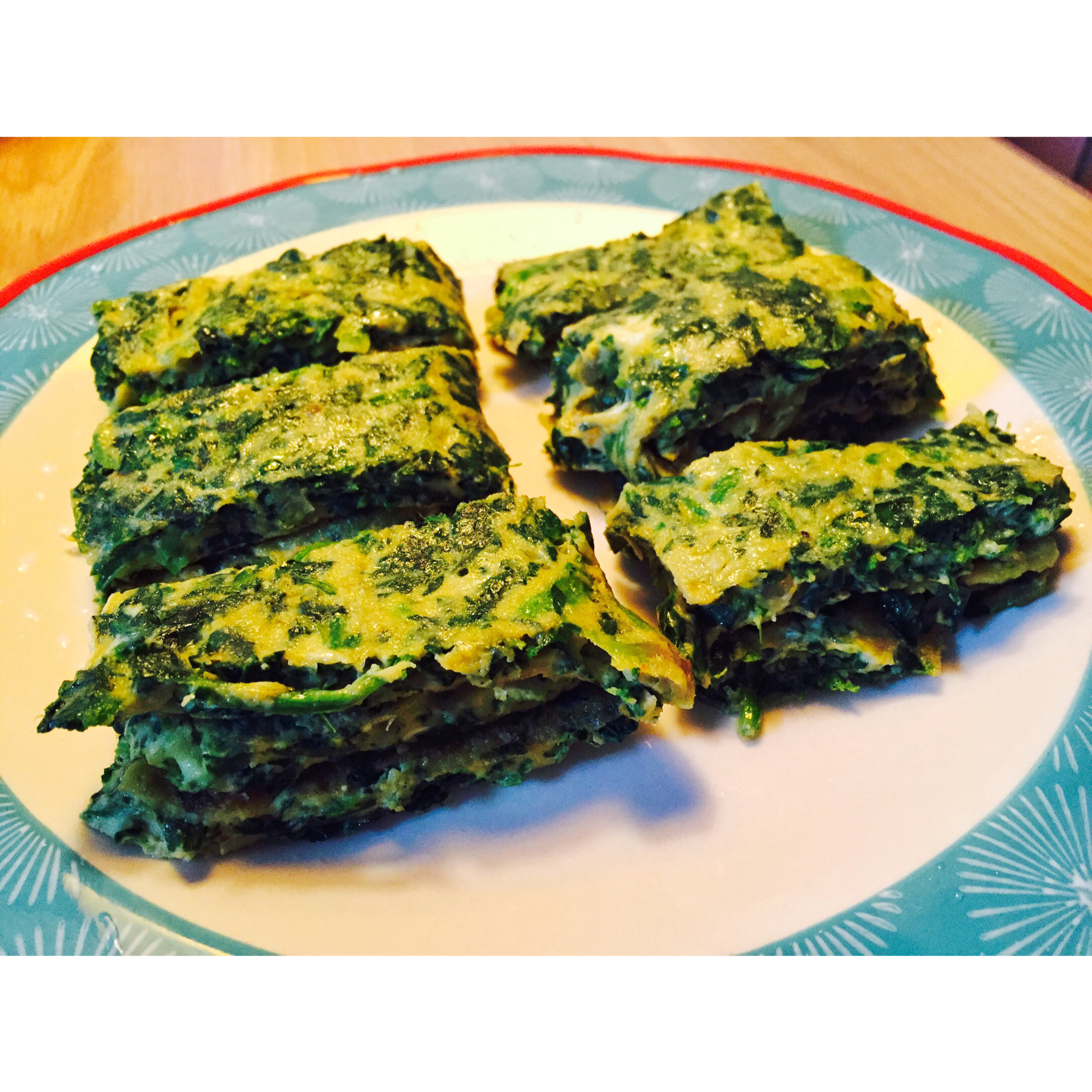 菠菜煎饼