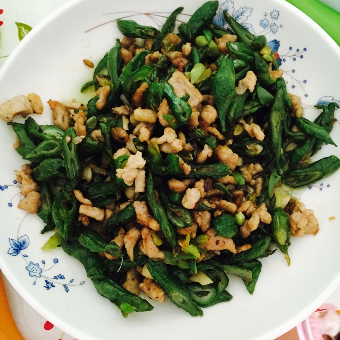 肉末豆角