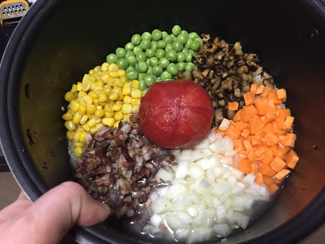 网红焖饭一只番茄饭