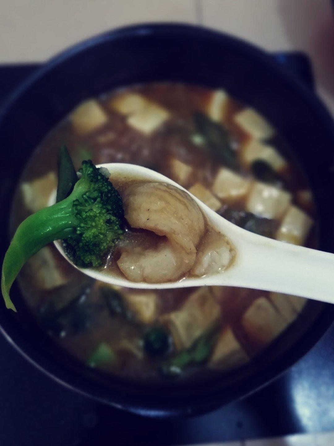 咖喱巴沙鱼豆腐煲