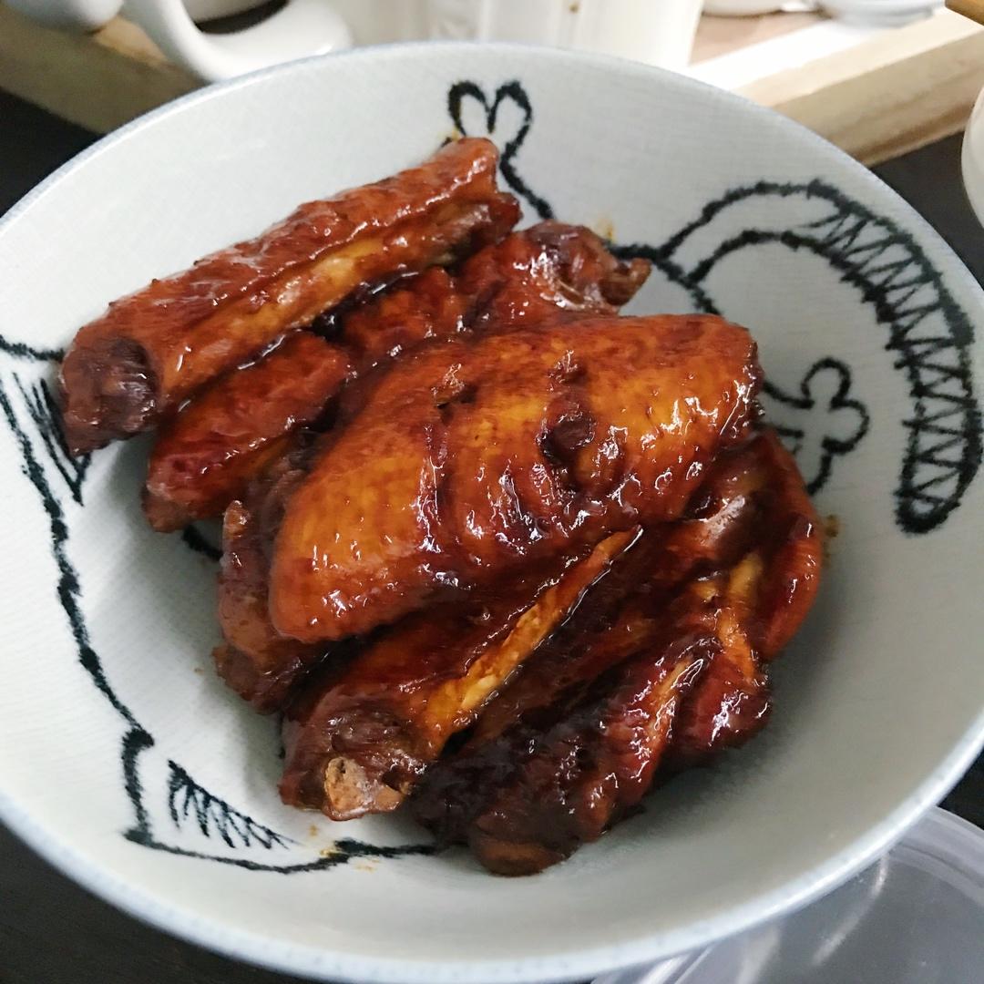 【电饭煲蜜汁鸡翅】