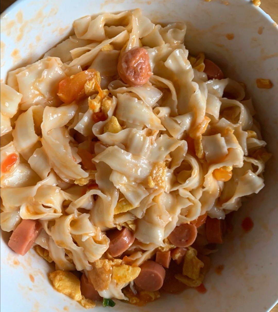 西红柿鸡蛋打卤面