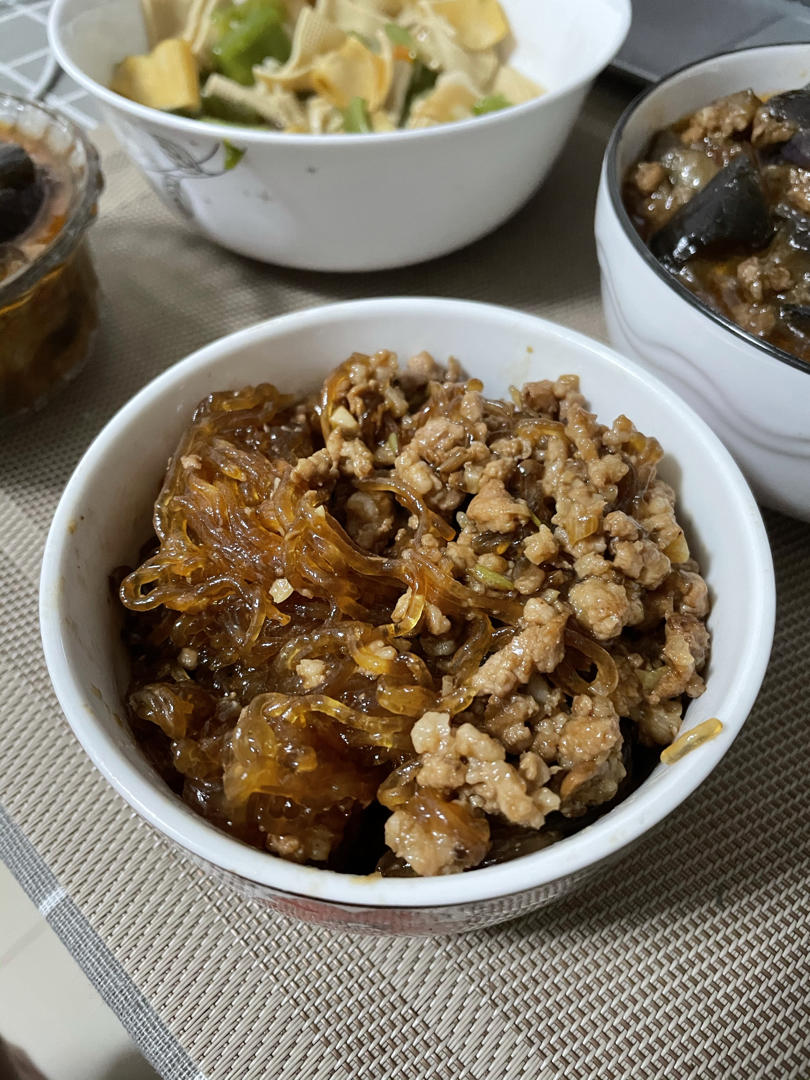 蚂蚁上树(肉末炒粉丝)超下饭‼️十分钟搞定