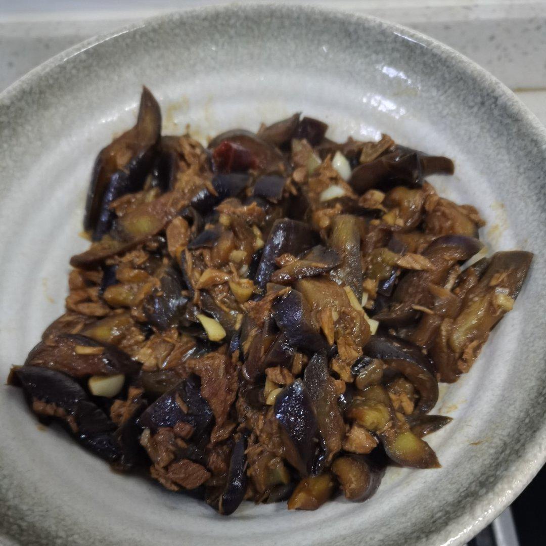 肉末茄子盖浇饭