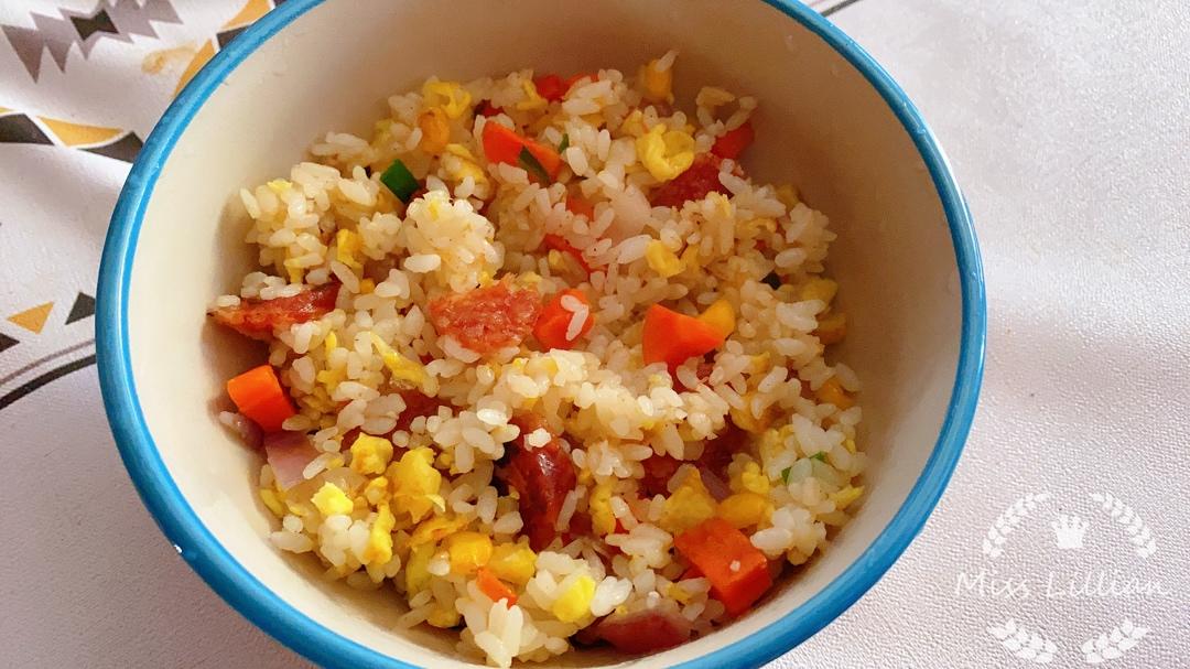 好吃到停不下来的酱油蛋炒饭