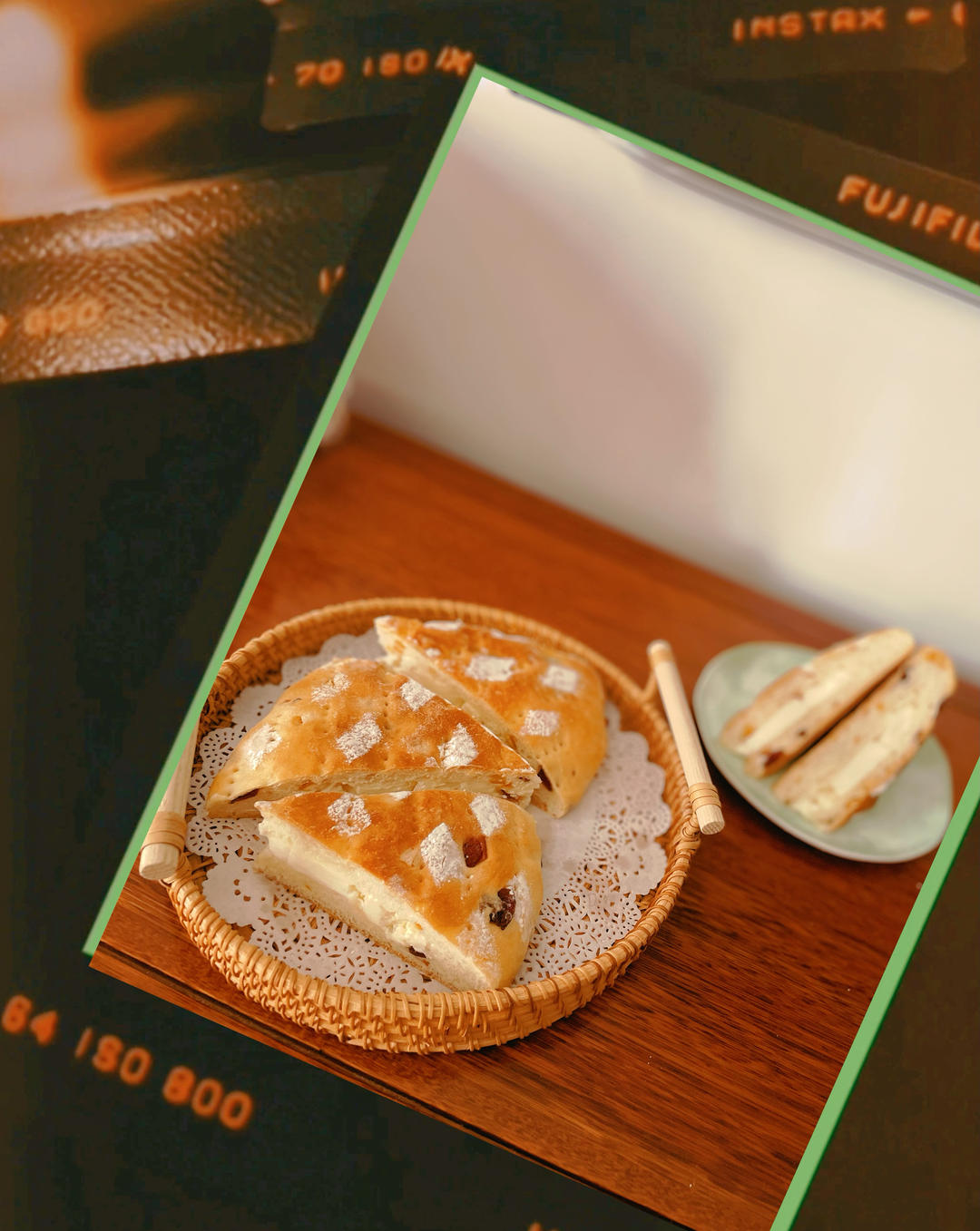 面包｜复刻ole法式忌廉芝士面包