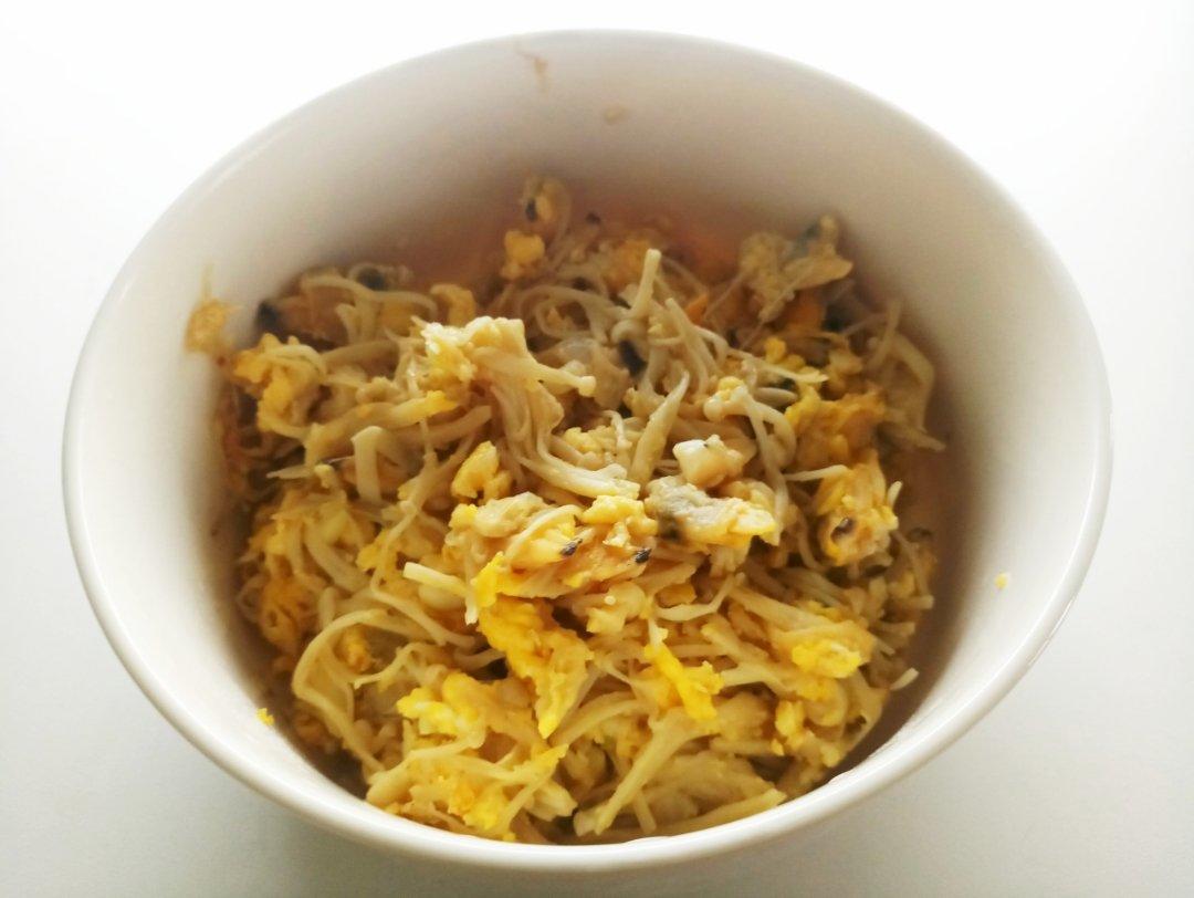 蚬子肉炒鸡蛋
