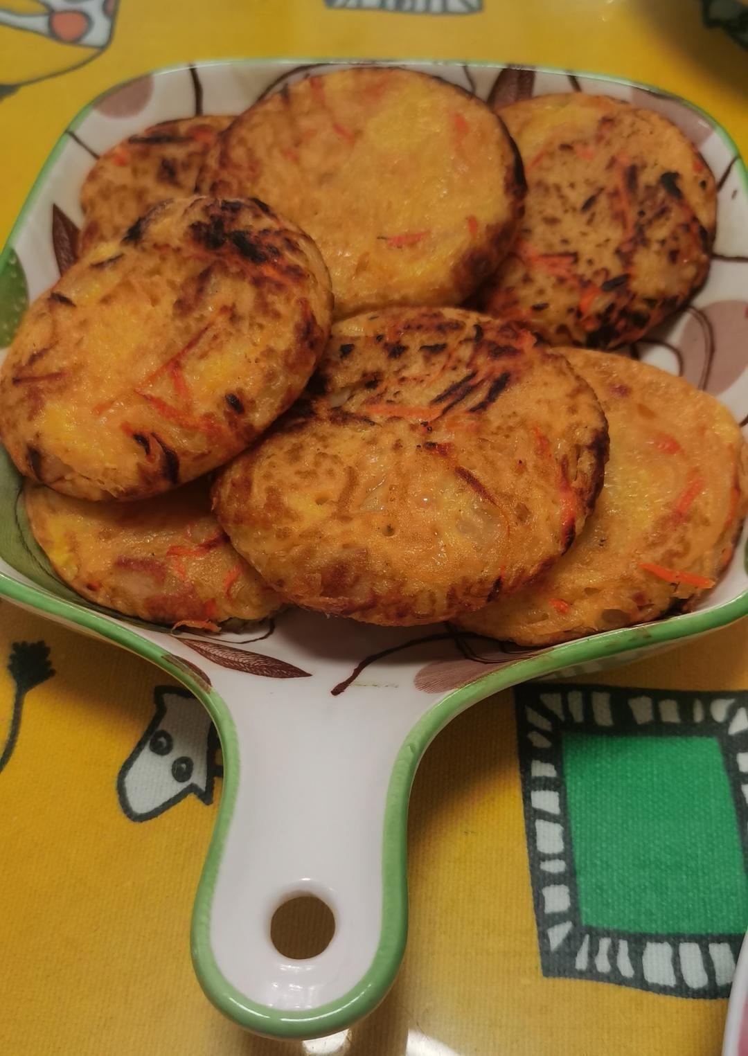 土豆饼(土豆胡萝卜丝饼)
