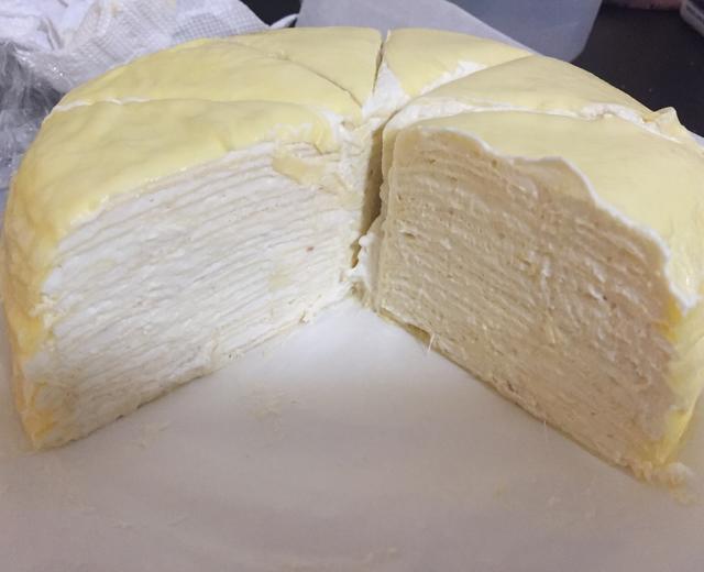 榴莲千层蛋糕的做法