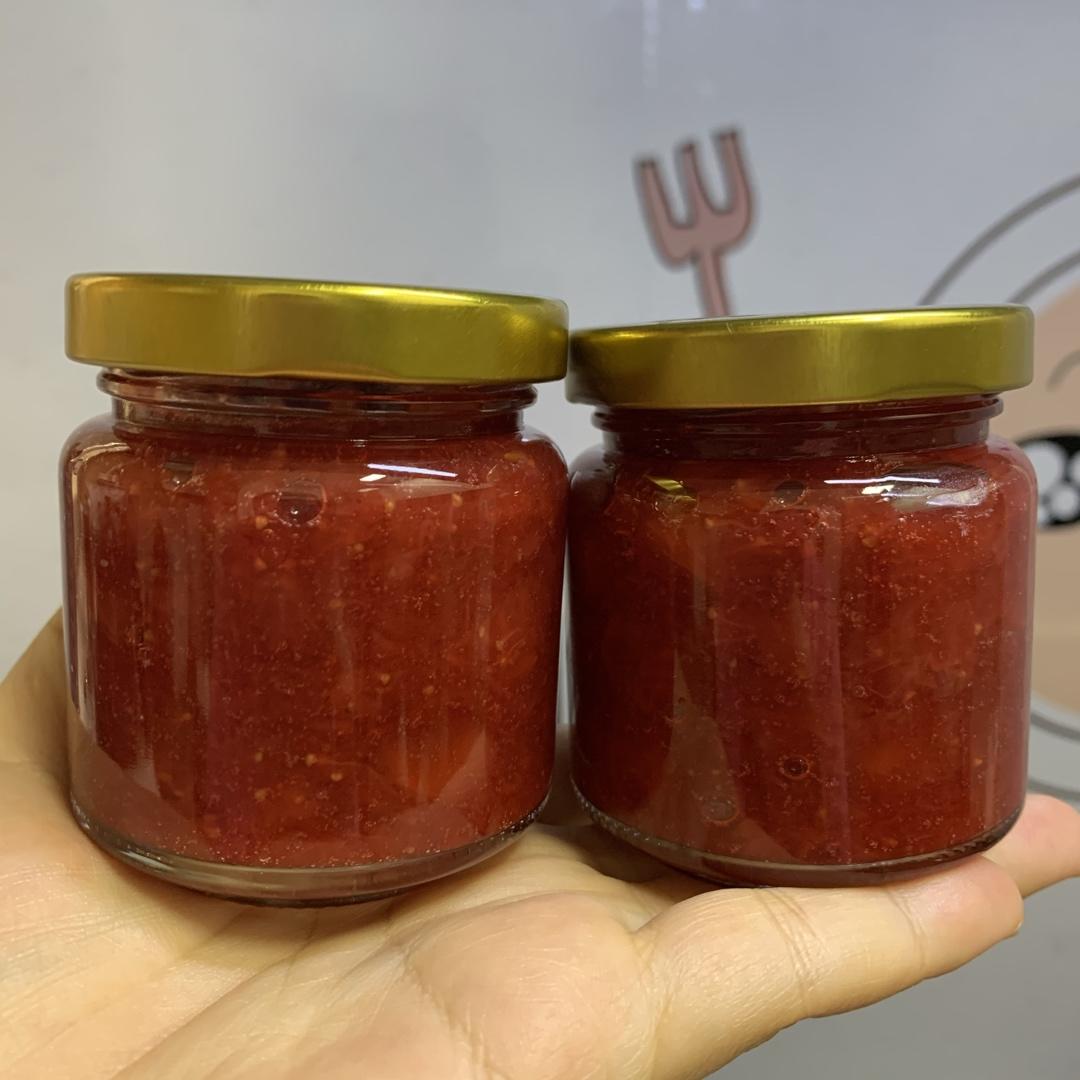 自制无添加草莓酱