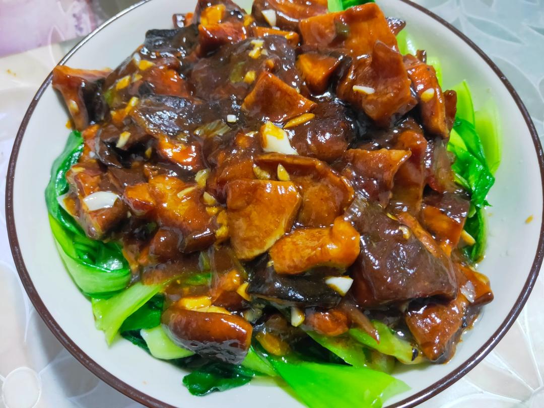 蚝油香菇小油菜