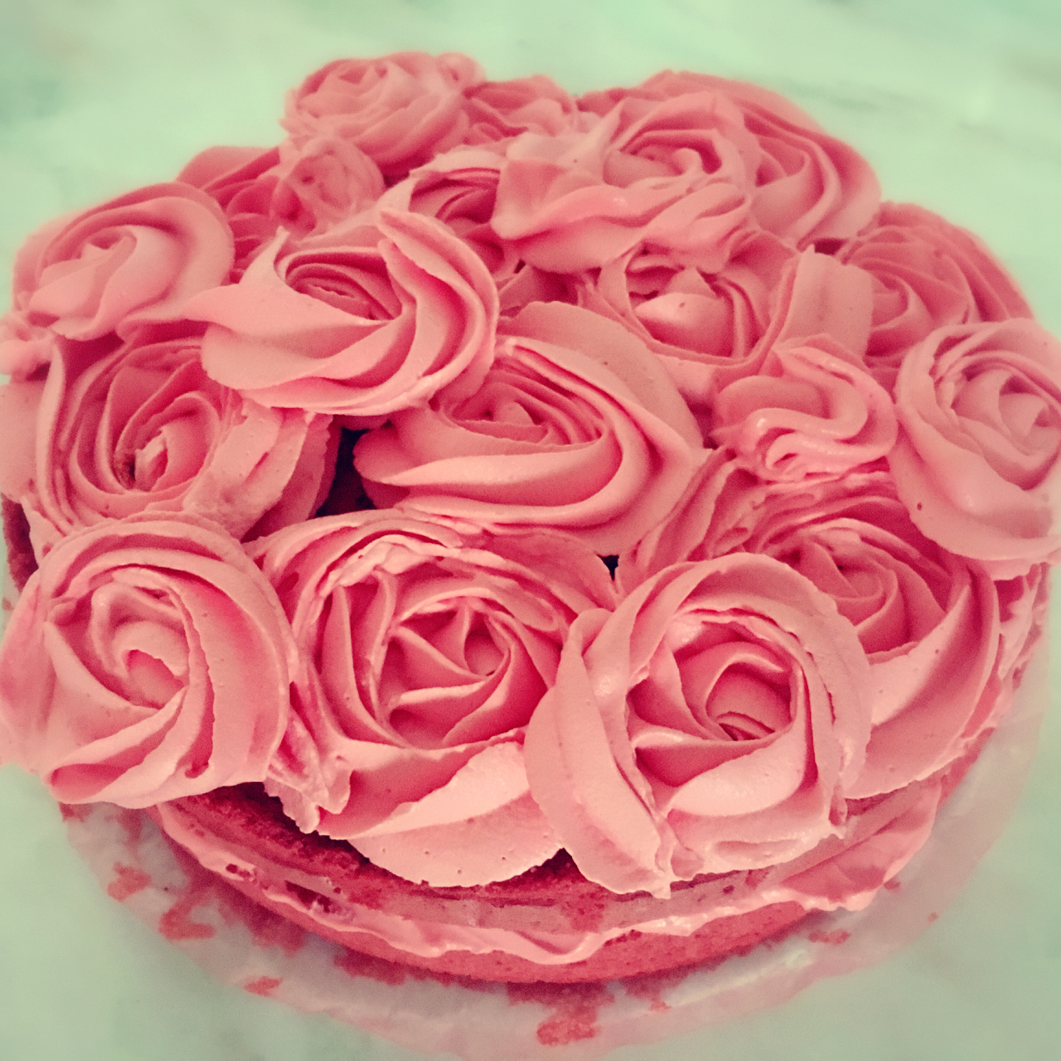 暖心红丝绒蛋糕［6寸绵软戚风版 ］