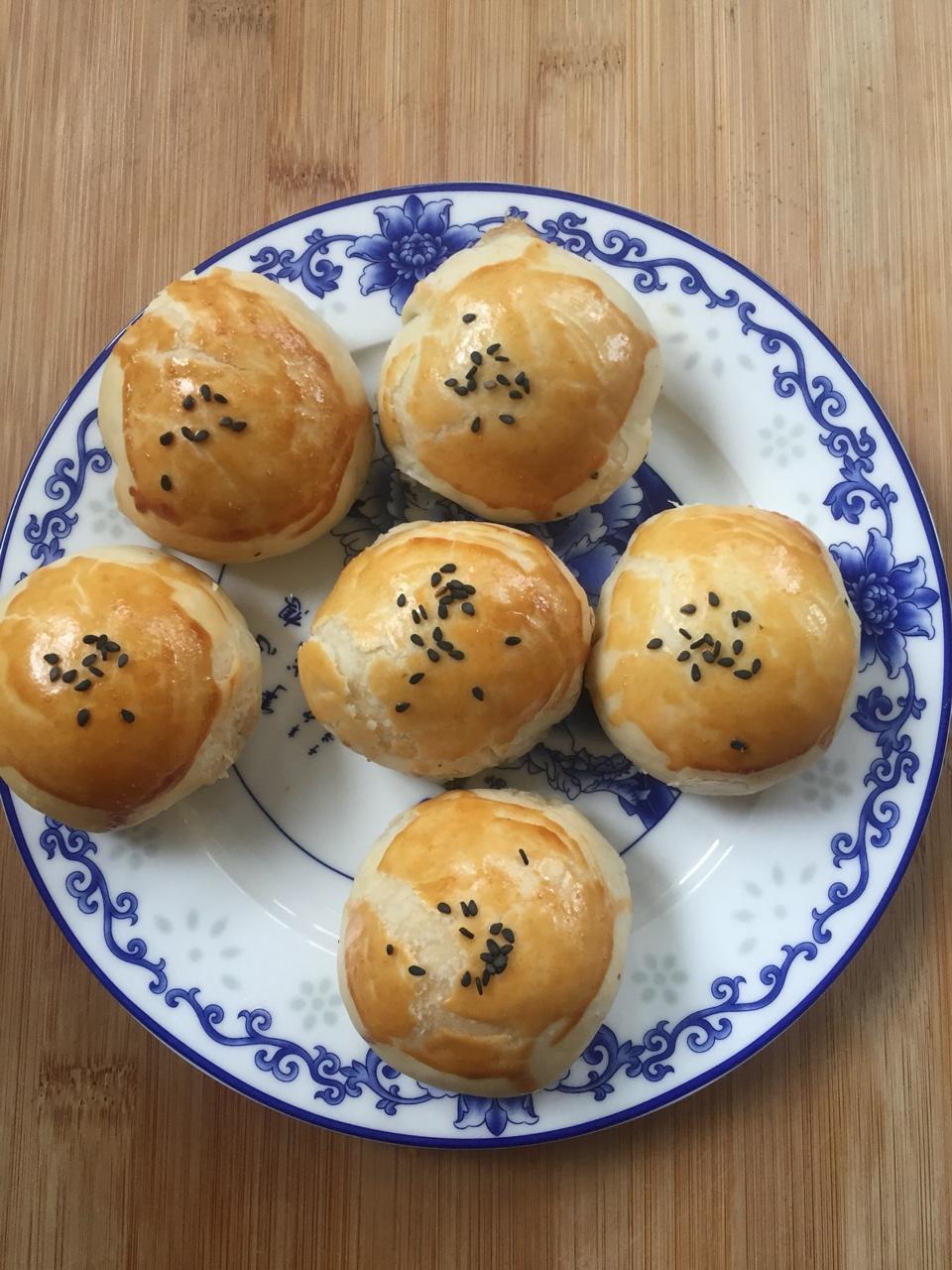泳式鲜肉榨菜月饼