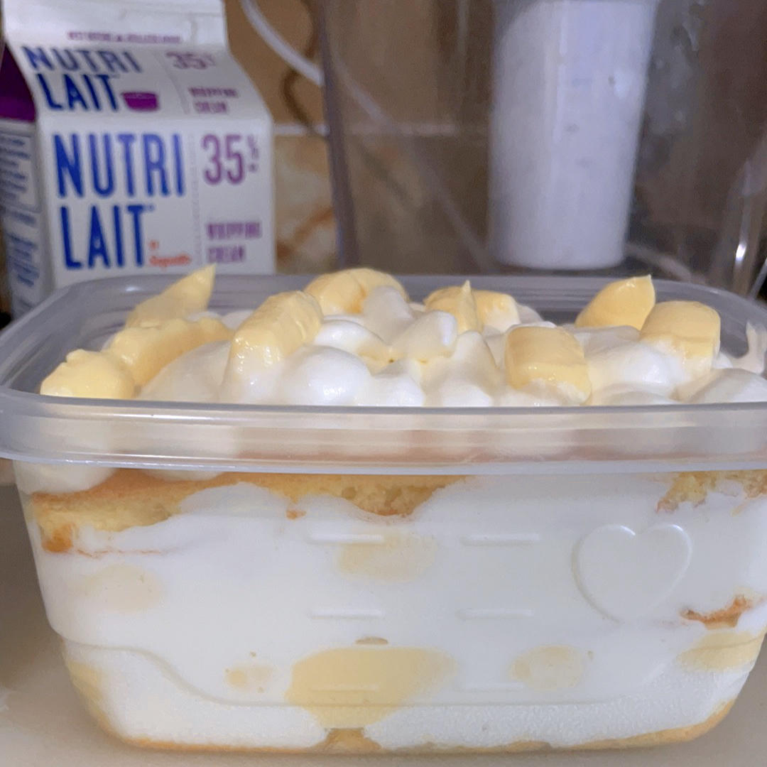 豆香浓郁甜而不腻❗️自制网红豆乳盒子蛋糕