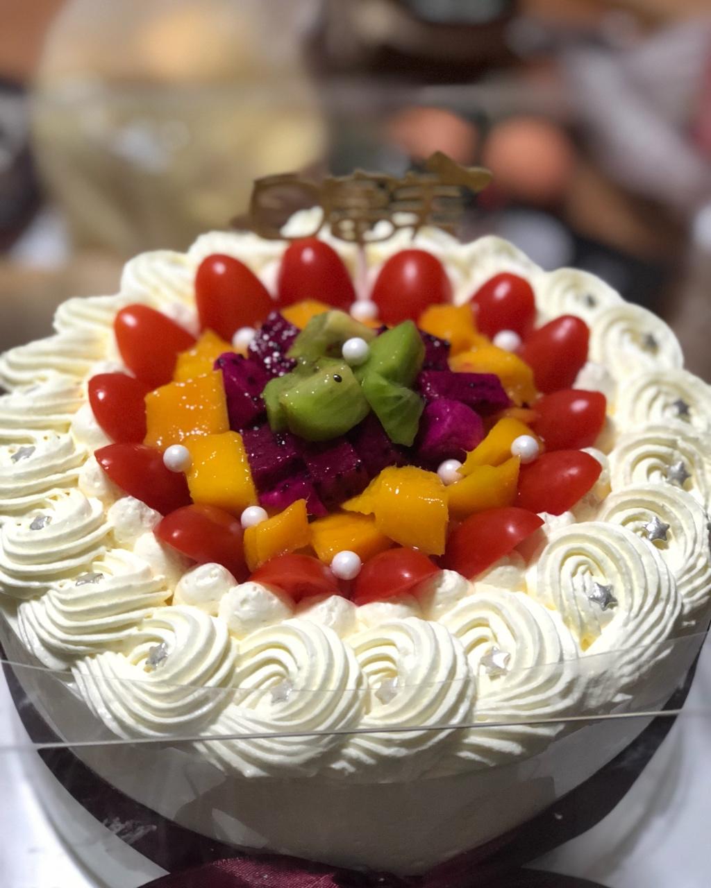 8寸戚风蛋糕（改良君之配方）#皮黑森林#