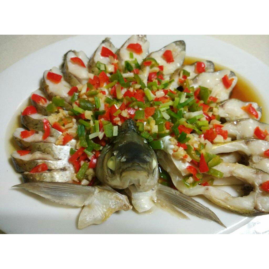 孔雀开屏清蒸鱼