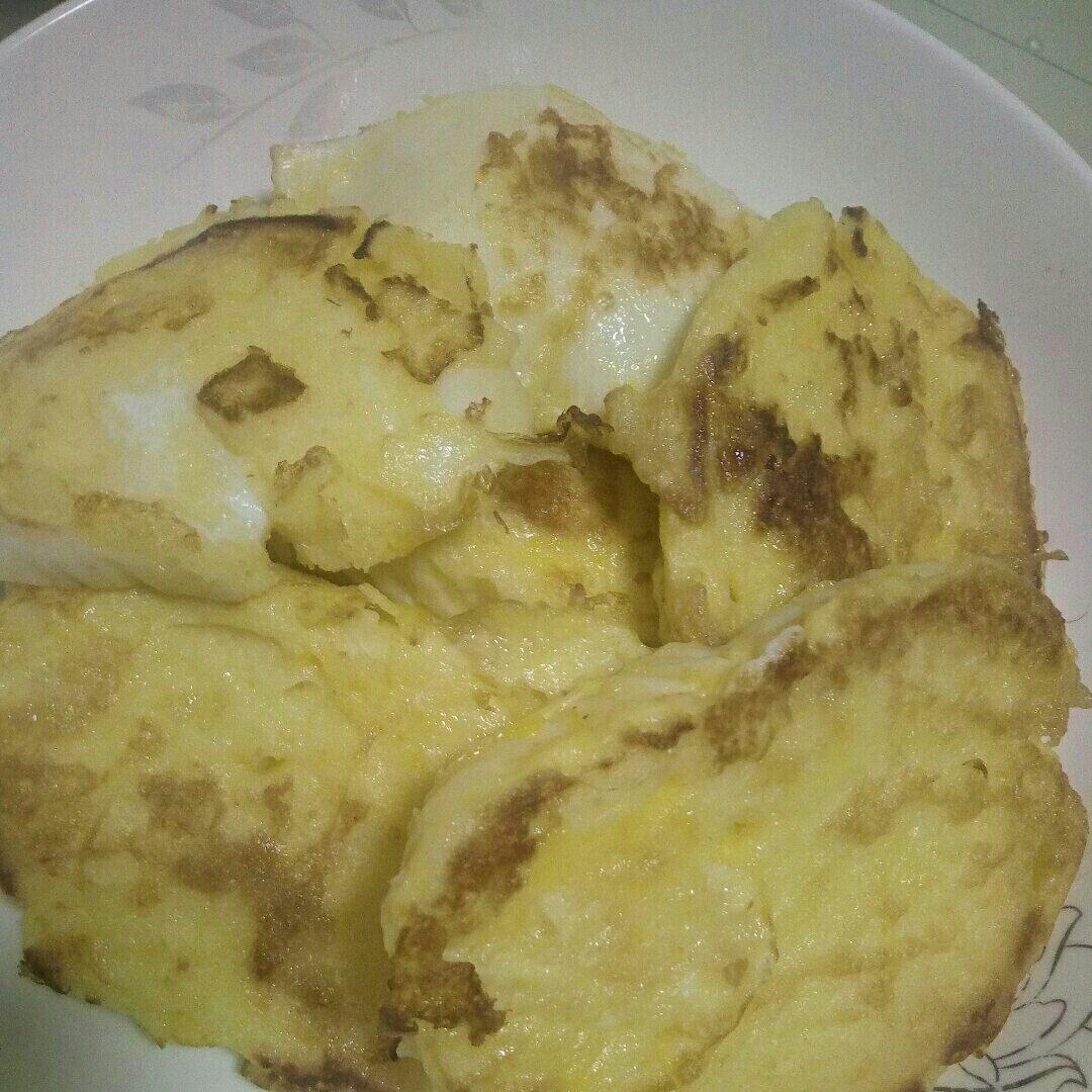 鸡蛋煎馒头片