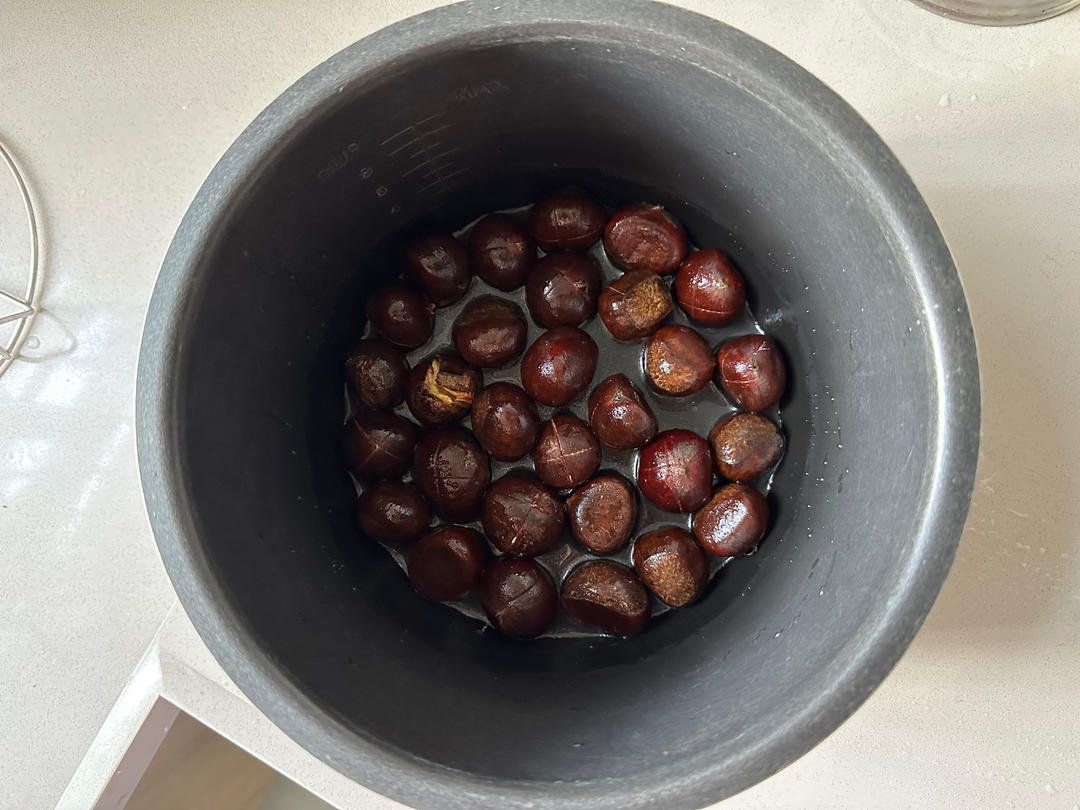 🔥免烤箱❗️香甜软糯～电饭锅糖炒板栗