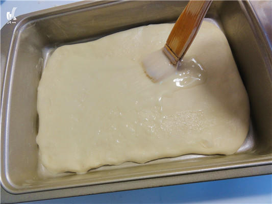 红豆奶排包的做法 步骤8