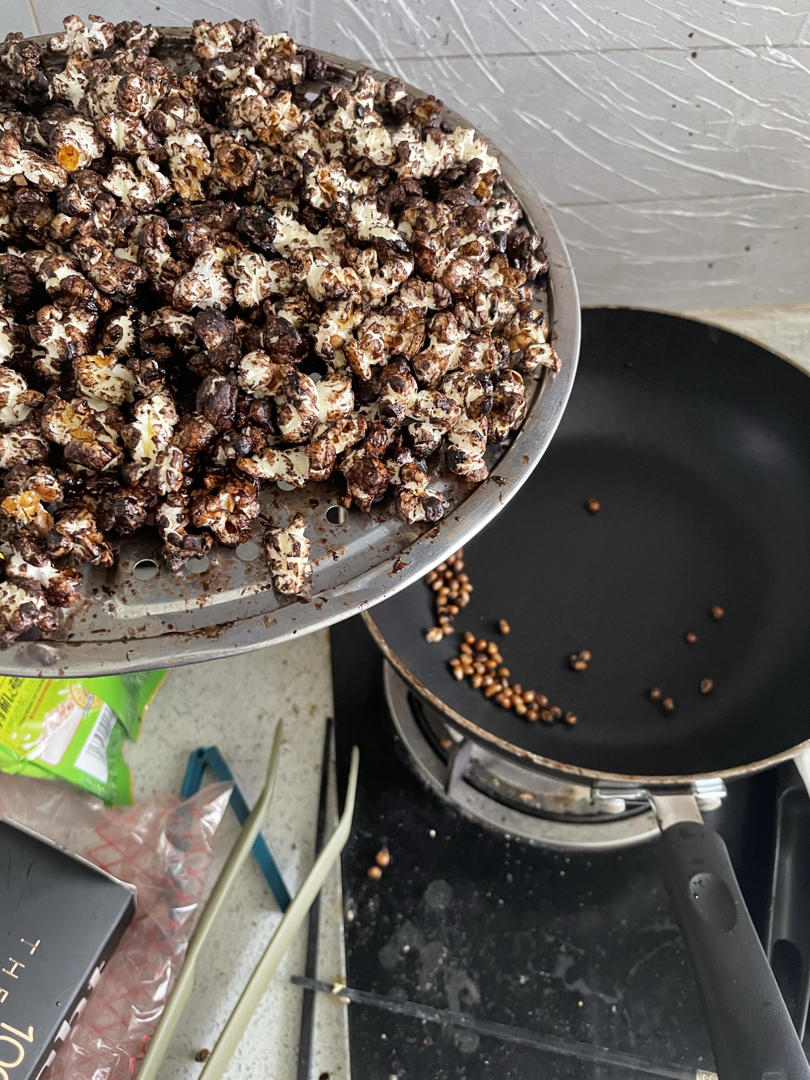 特浓巧克力爆米花