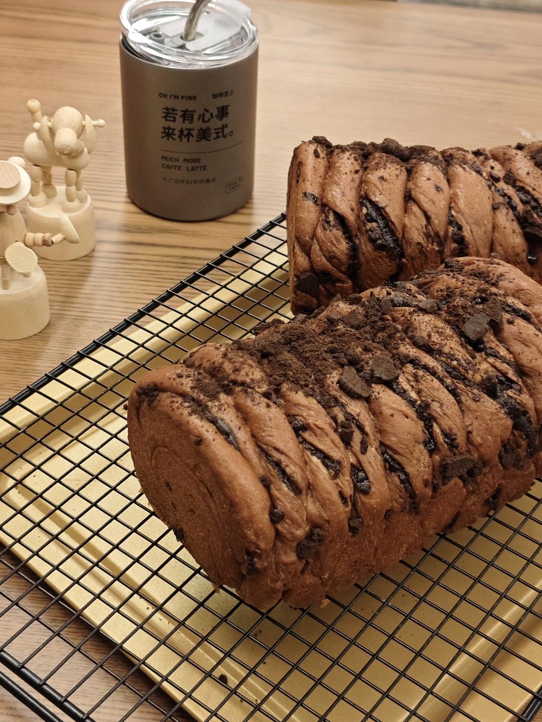 超浓奥利奥巧克力吐司！巧克力爱好者必做！