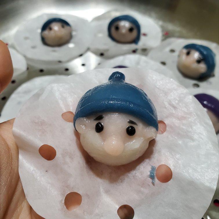 可爱卡通汤圆—白雪公主与七个小矮人