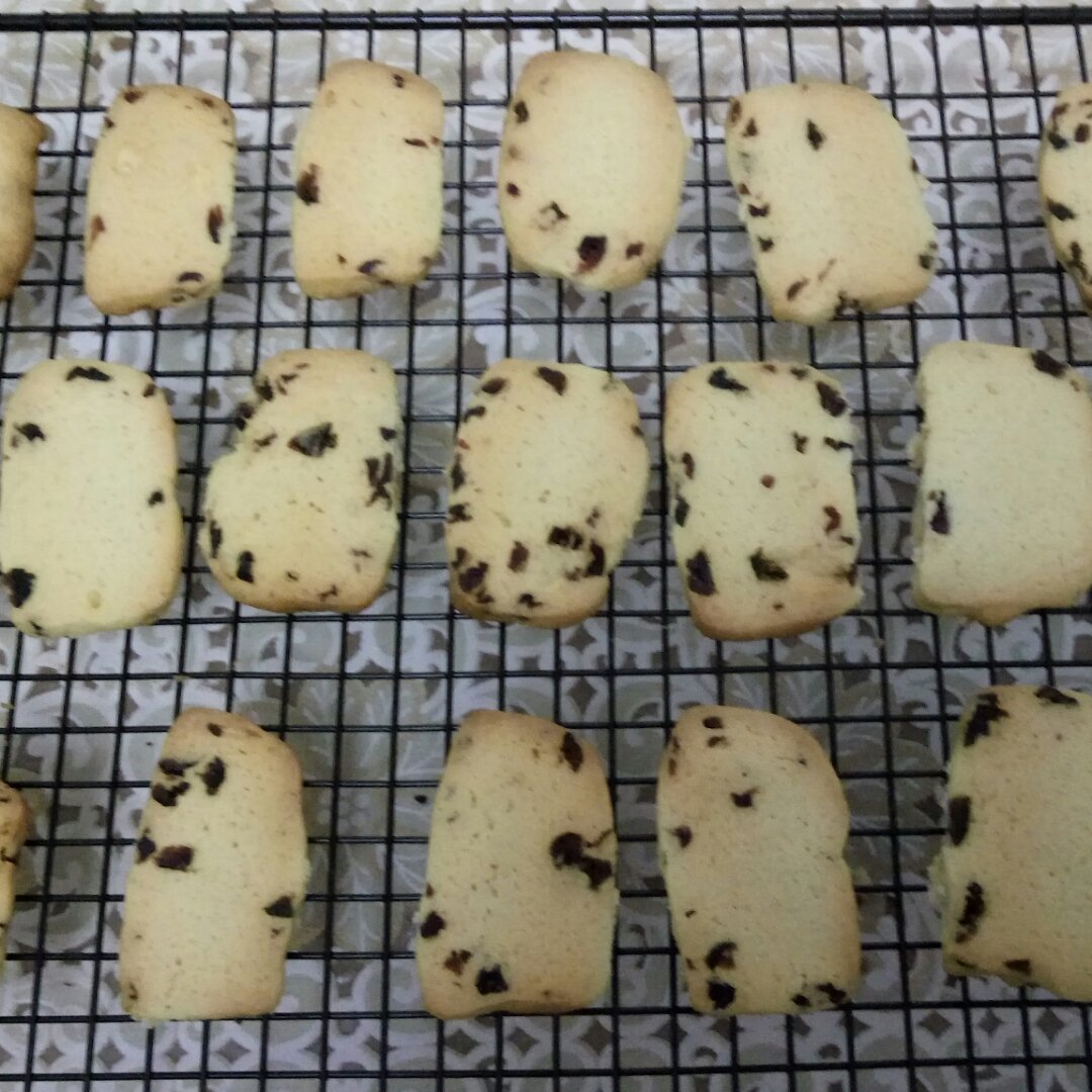 蔓越莓饼干--新手烘焙0压力 #皮黑森林#