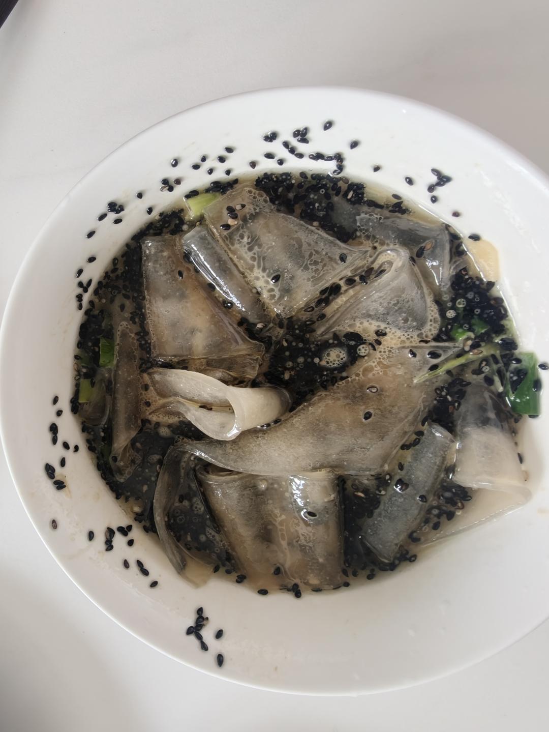 麻汁宽粉