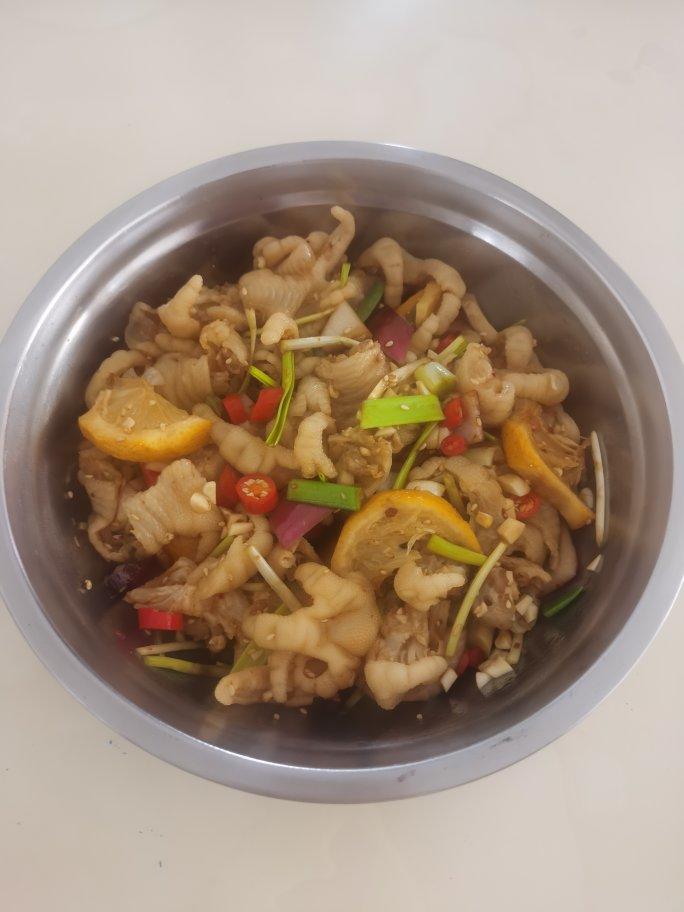 柠檬百香果无骨鸡爪