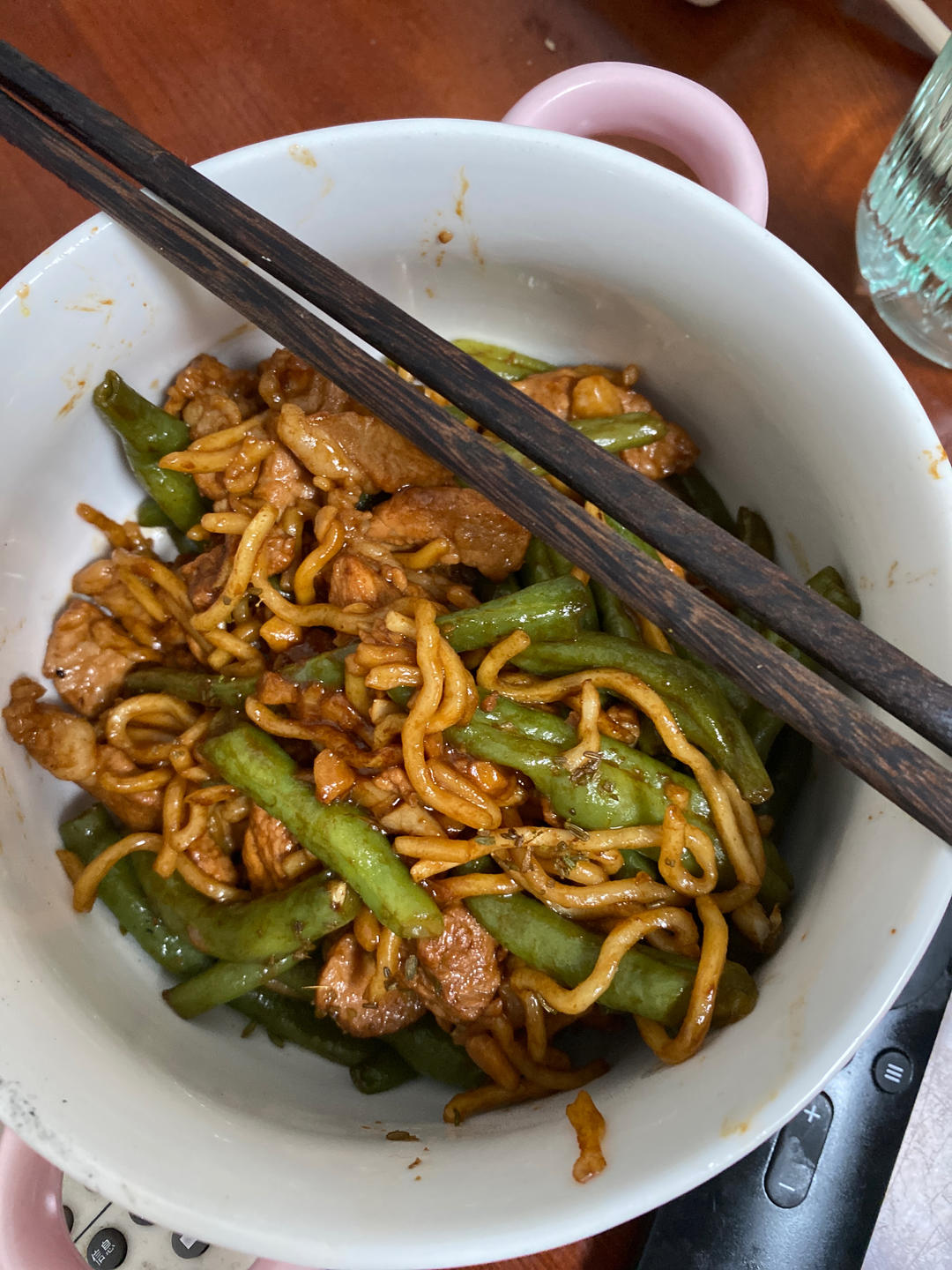 地道老北京扁豆焖面 豆角焖面 太好吃小心吃撑哦