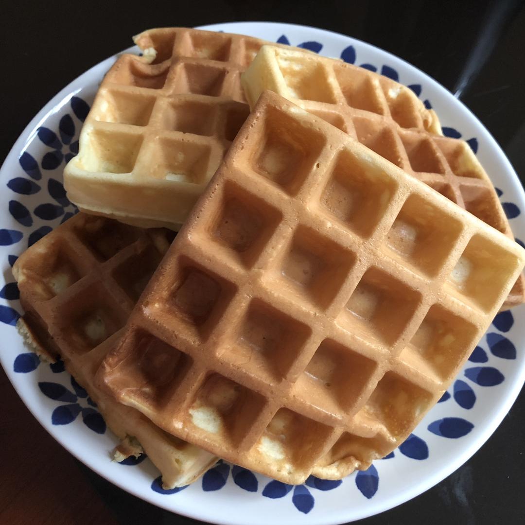 软萌华夫饼（酵母版）