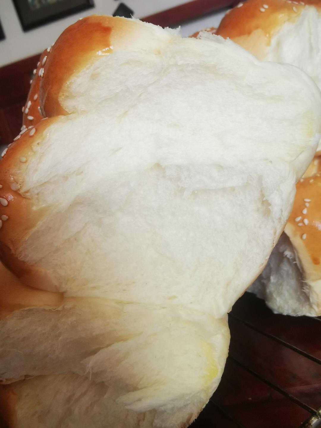 纯奶手撕吐司的做法 步骤1