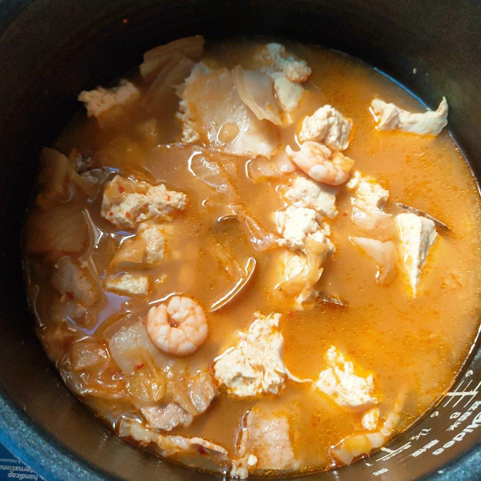 韩国泡菜豆腐汤