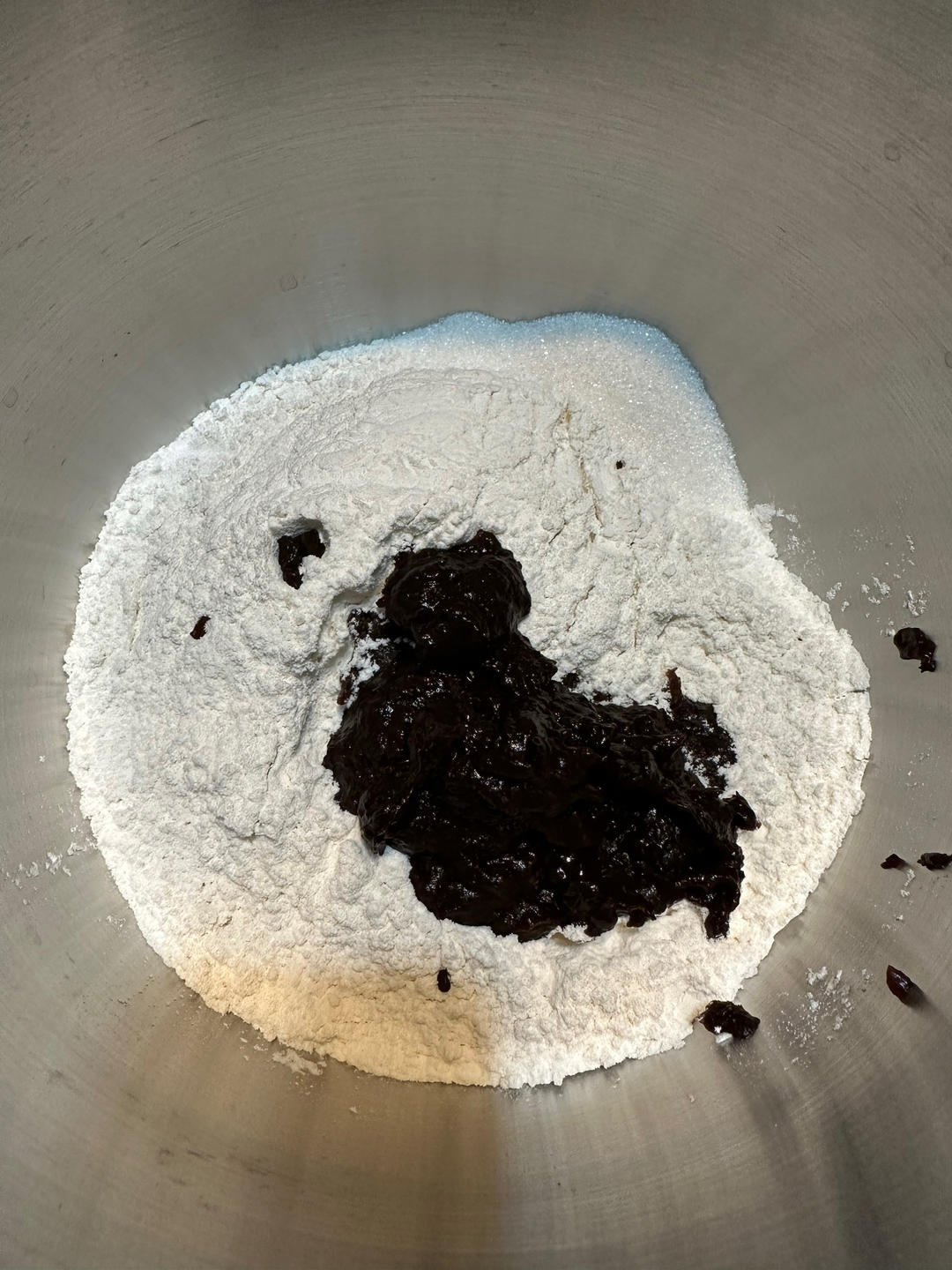 水光肌红枣枣泥馒头～