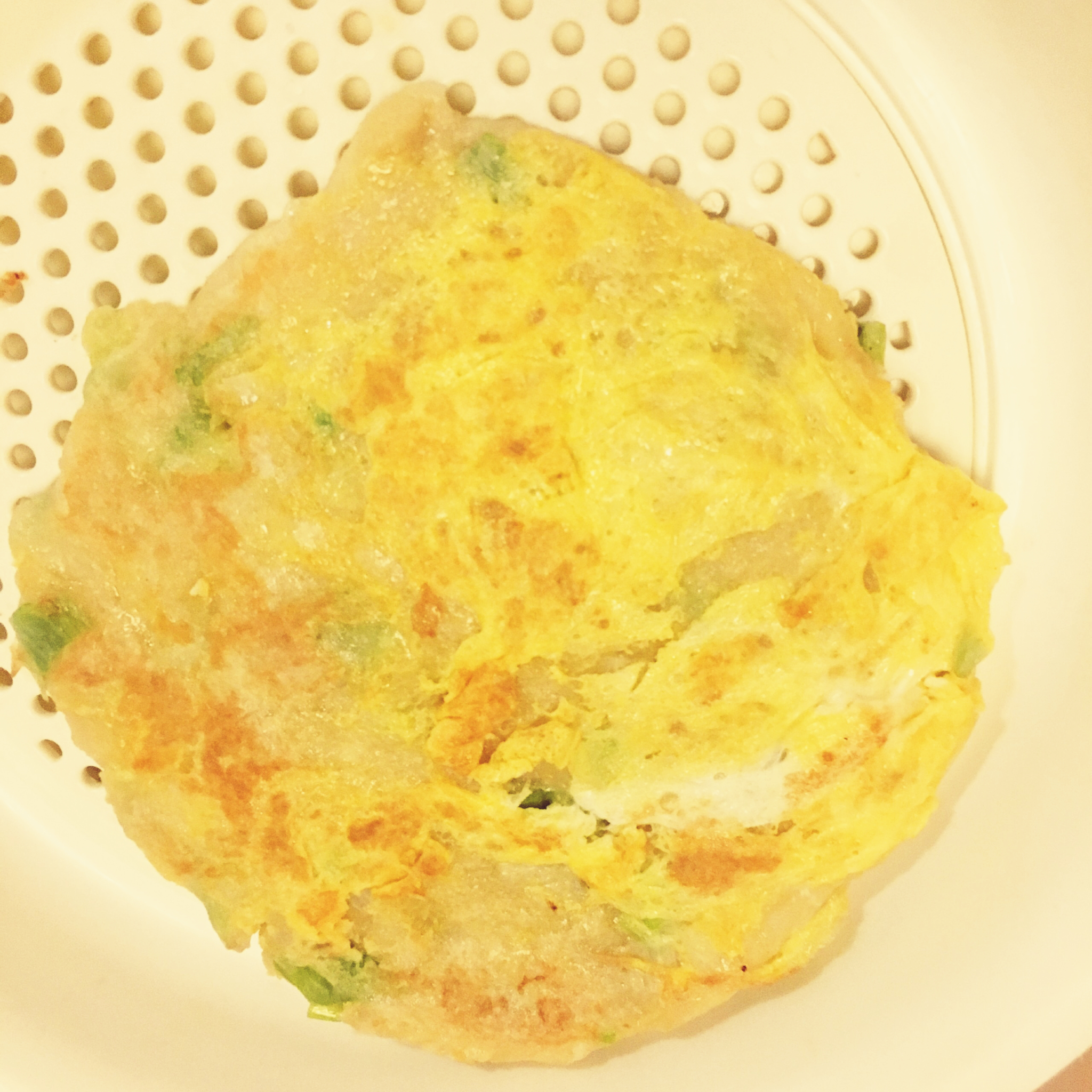 鸡蛋葱油饼                  （更新饼坯保存方法）