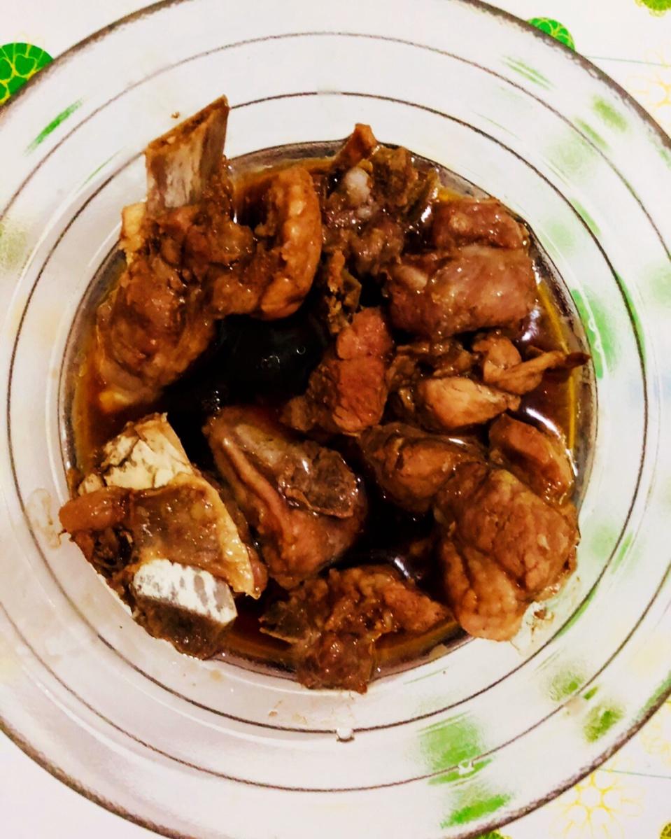 粉蒸排骨 & 肉