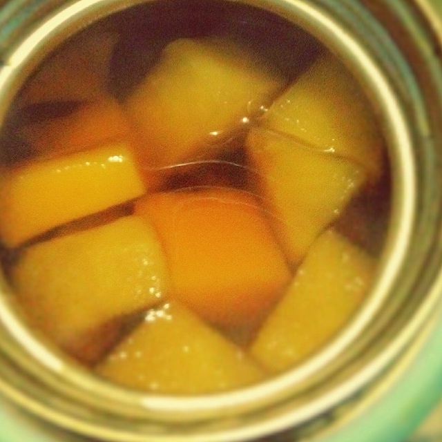 苹果番薯糖水～焖烧罐版的做法
