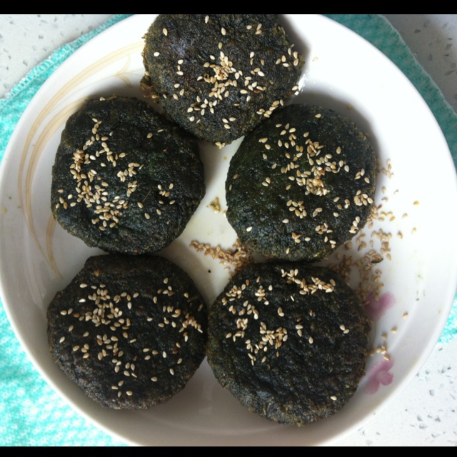 香煎蒿子粑粑