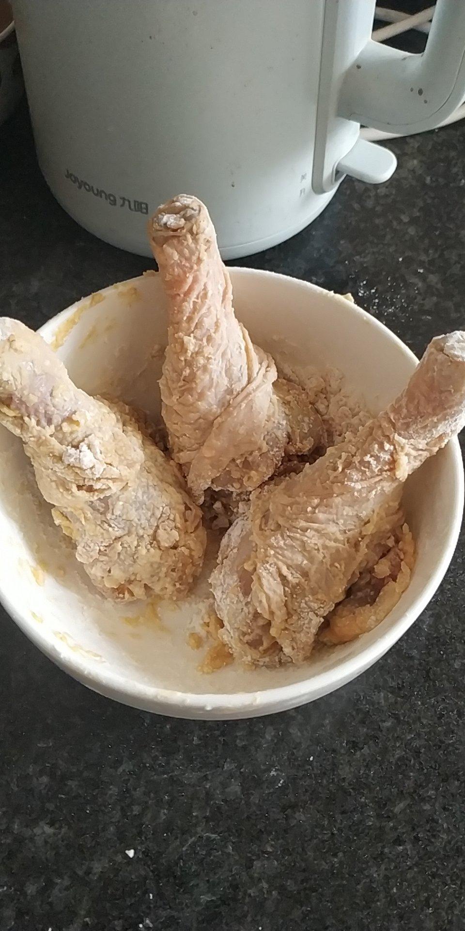 0350qlv5做的香酥鸡腿炸鸡腿