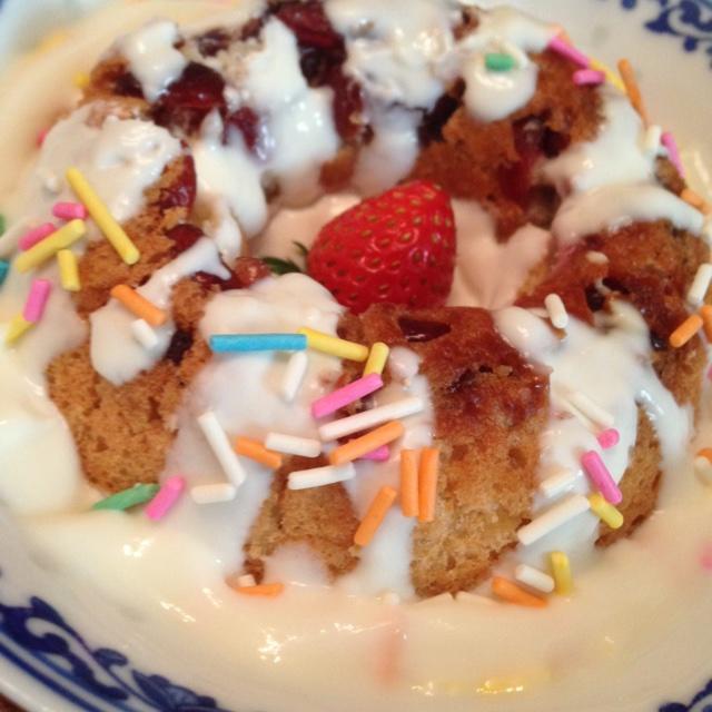 叶小欢| 酸奶蔓越莓天使蛋糕的做法