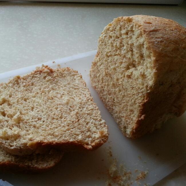 我的早餐——面包机版全麦面包的做法
