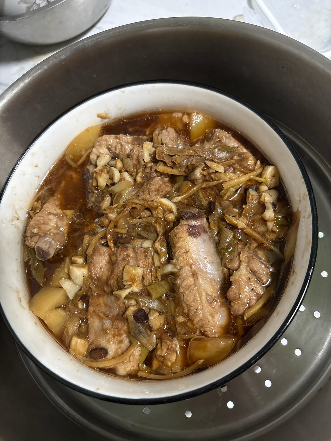 豉椒蒸土豆排骨