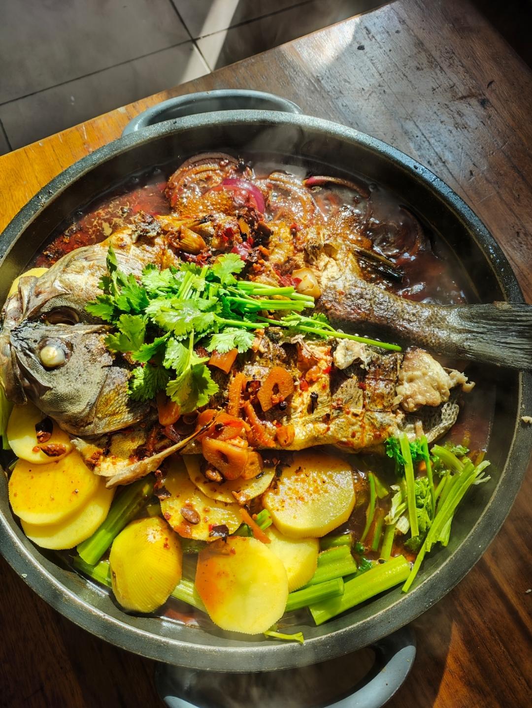 重庆烤鱼(烤箱版)爆好吃，爆简单