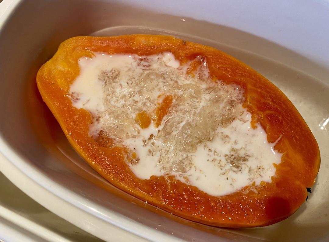 木瓜牛奶燕窝#巨好吃又养颜，月子下奶补充唾液酸